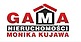 Logo - Gama Nieruchomości Monika Kujawa, Przyjaciół 15, Konikowo 75-708 - Biuro nieruchomości, godziny otwarcia, numer telefonu