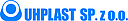 Logo - UHPlast sp. z o.o., Ołowiana 11, Bydgoszcz 85-461 - Budowlany - Sklep, Hurtownia, godziny otwarcia, numer telefonu