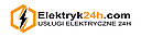 Logo - Elektryk24h.com - Elektryk Piaseczno, ul. Dworcowa 23, Piaseczno 05-500 - Przedsiębiorstwo, Firma, numer telefonu