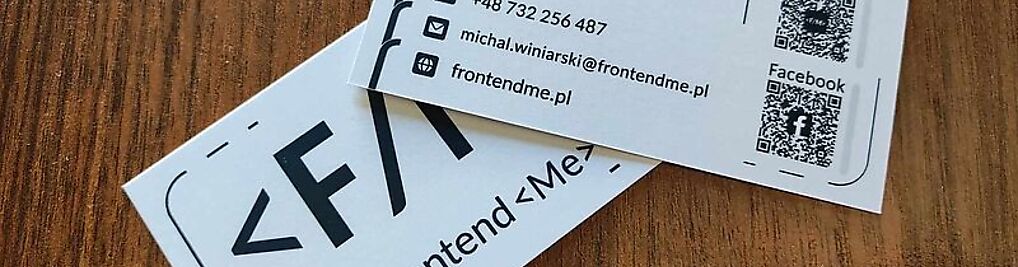 Zdjęcie w galerii FrontendMe Michał Winiarski nr 1