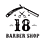 Logo - Barber Shop 18 - Centrum, Złota 65, Warszawa 00-819 - Przedsiębiorstwo, Firma, godziny otwarcia, numer telefonu