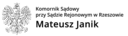 Logo - Komornik Sądowy przy Sądzie Rejonowym w Rzeszowie Mateusz Janik 35-206 - Komornik, godziny otwarcia, numer telefonu