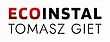 Logo - Ecoinstal Tomasz Giet, Orzechowa 2, Magdalenka 05-506 - Przedsiębiorstwo, Firma, numer telefonu