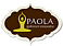 Logo - Gabinet Masażu PAOLA, Szymanowskiego Karola 8 71-416, godziny otwarcia, numer telefonu