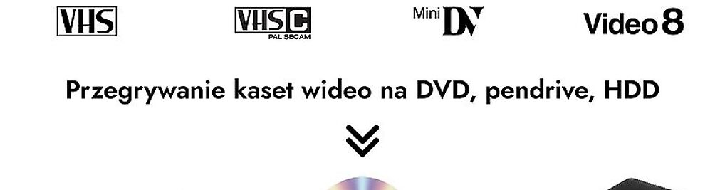 Zdjęcie w galerii przegrywanieVHS.pl - przegrywanie kaset VIDEO VHS VHS-C miniDV V nr 1