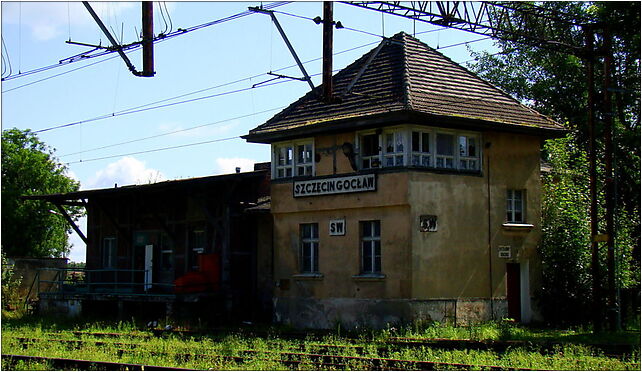 0907 St Szczecin Gocław Nastawnia SW SZN, Nad Odrą, Szczecin 71-737 - Zdjęcia