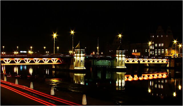 0912 Most Długi Iluminacja SZN 1, Szczecin od 70-200 do 70-203 - Zdjęcia