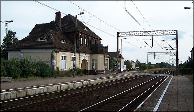 20090809 Iłowiec przystanek kolejowy, Główna, Pecna 62-053 - Zdjęcia