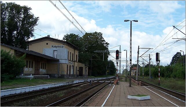 20090812 Kobylnica stacja kolejowa, Dworcowa, Kobylnica 62-006 - Zdjęcia