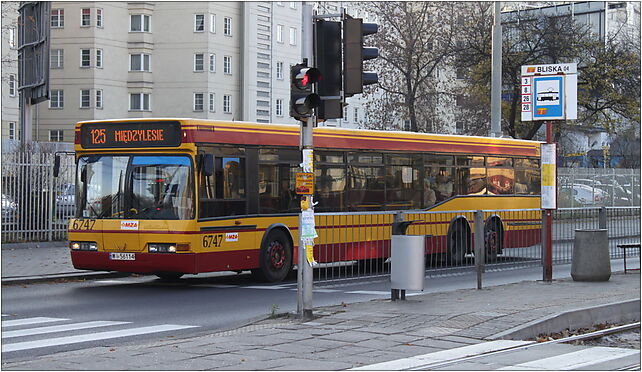 6747 Neoplan N4020 Grochowska, Grochowska 328, Warszawa 03-838 - Zdjęcia