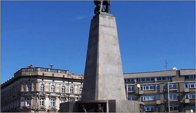 Łódź - Pomnik Tadeusza Kościuszki 01, Wolności, pl., Łódź 91-415 - Zdjęcia
