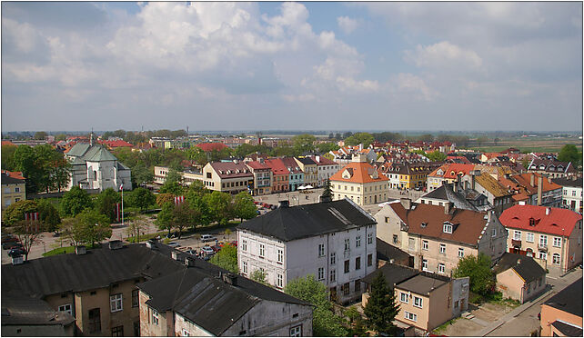Łęczyca, view from castle 01, Zamkowa 1, Łęczyca 99-100 - Zdjęcia