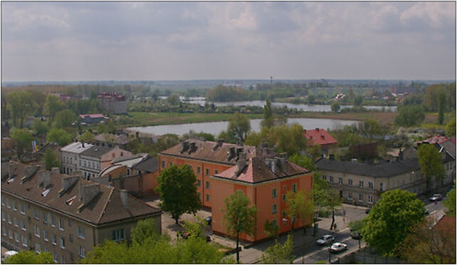 Łęczyca, view from castle 02, Zamkowa 1, Łęczyca 99-100 - Zdjęcia