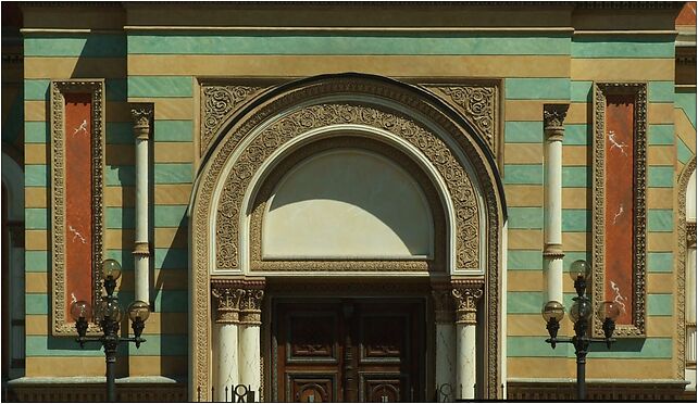 Łodź, Jana Kilińskiego, chrám Alexandra Něvského, portál dveří 90-118 - Zdjęcia