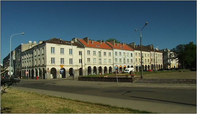 Łodź, Rynek, řada domů, Stary Rynek, Łódź od 91-006 do 91-437 - Zdjęcia