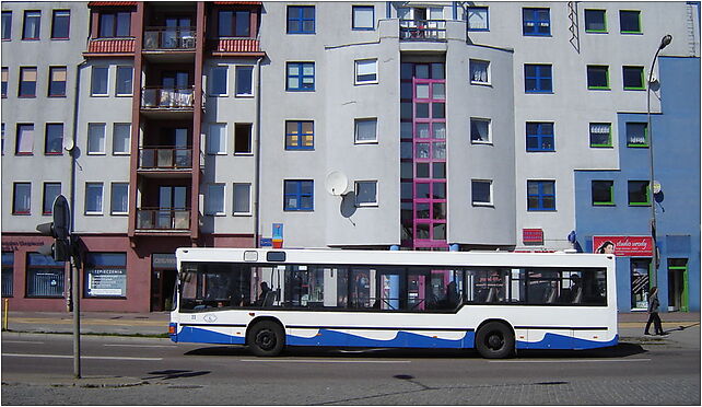 Świnoujście autobus komunikacji miejskiej, Grunwaldzka93 99 72-600 - Zdjęcia