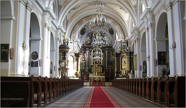 Żelechów - parish church inside, Długa807 124a, Żelechów 08-430 - Zdjęcia