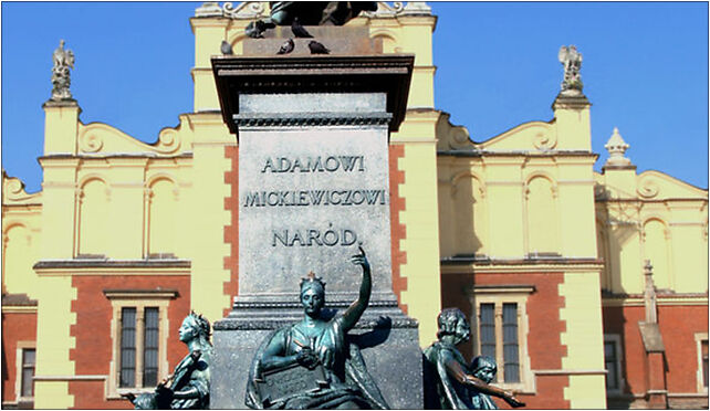 Adam-Mickiewicz-Monument-by-Rygier-Krakow, Rynek Główny 3, Kraków 31-041 - Zdjęcia