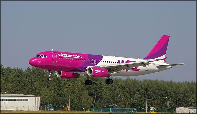 Airbus 320-200 Wizz Air, Rakietowa, Gdańsk 80-298 - Zdjęcia
