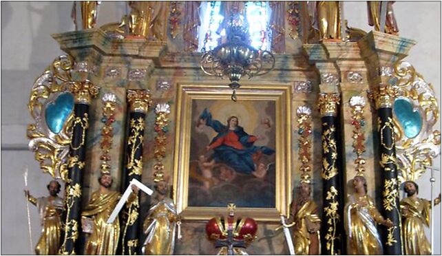 Altar in Kiełbasin church2, Kiełbasin, Kiełbasin 87-140 - Zdjęcia