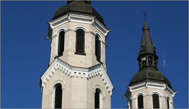 Augustów Bazylika NSPJ wieże2 18.07.2009 p, Kościelna 4a 16-300 - Zdjęcia