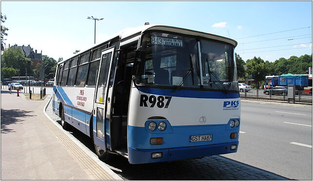 Autobus v Gdansku, Karmelicka 1, Gdańsk 80-851 - Zdjęcia