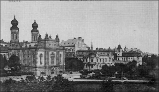 Bielsko-Biała 1910, Synagoga i ul. 3 Maja, Barlickiego Norberta 17 43-300 - Zdjęcia