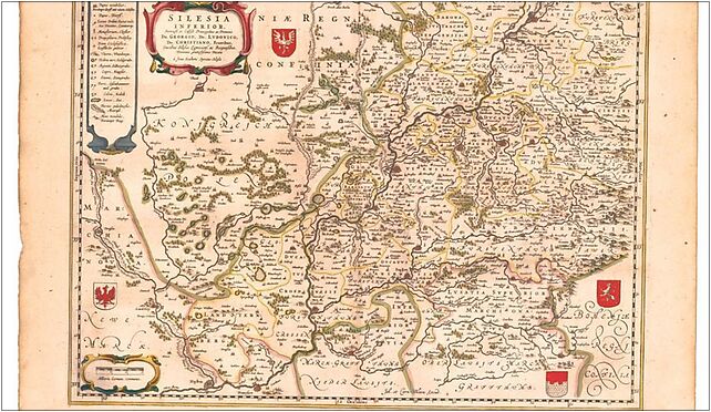 Blaeu 1645 - Silesia Inferior, Bronkówek, Bronkówek 66-626 - Zdjęcia