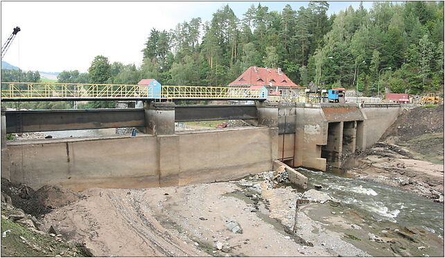 Bobr river emptied Modre Lake 04, Perła Zachodu, Siedlęcin 58-522 - Zdjęcia