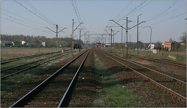 Boronów linia kolejowa kierunek Herby 2009 p, Dworcowa, Boronów 42-283 - Zdjęcia