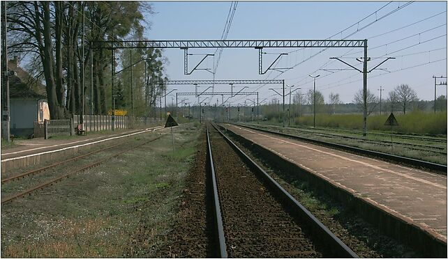 Boronów stacja kolejowa tory 2009 p, Dworcowa, Boronów 42-283 - Zdjęcia