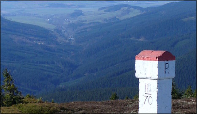 Boundary stone, Kamienica, Kamienica 57-550 - Zdjęcia