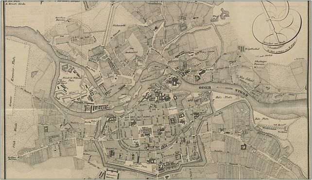 Breslau 1833, Wybrzeże Słowackiego Juliusza 7, Wrocław od 50-408 do 50-412 - Zdjęcia