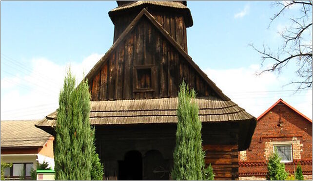 Bukow kolo Raciborza drewniana kaplica, Zabytkowa, Buków 44-360 - Zdjęcia