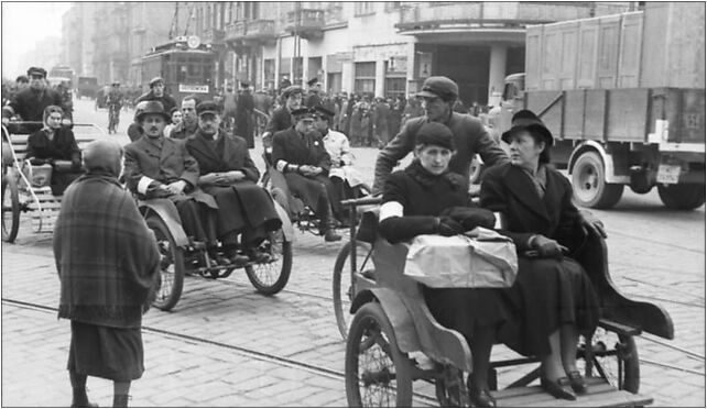 Bundesarchiv Bild 101I-134-0778-12, Polen, Ghetto Warschau, Straßenszene 00-891 - Zdjęcia