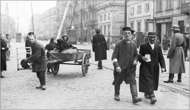 Bundesarchiv Bild 101I-134-0778-26, Polen, Ghetto Warschau, Straßenszene 00-866 - Zdjęcia