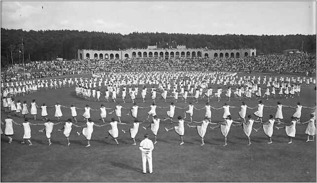Bundesarchiv Bild 102-10066, Frankfurt-Oder, Brandenburgisches Kreis-Turnfest 69-100 - Zdjęcia