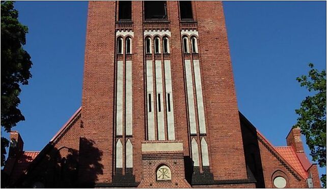 Bydgoszcz Kościół Ewangelicko Augsburski wieża, Nowodworska 46 85-120 - Zdjęcia