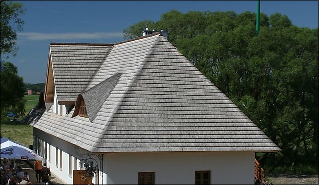 Chudów karczma widok z zamku 24.05.2009 p, Podzamcze, Chudów 44-177 - Zdjęcia