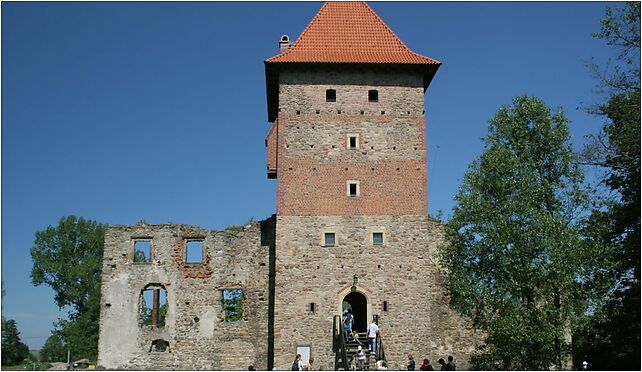 Chudów zamek front 24.05.2009 p, Podzamcze, Chudów 44-177 - Zdjęcia