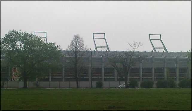 Cracovia Nowy stadion od Błoń, Focha Ferdynanda, marsz., al. 30-110 - Zdjęcia