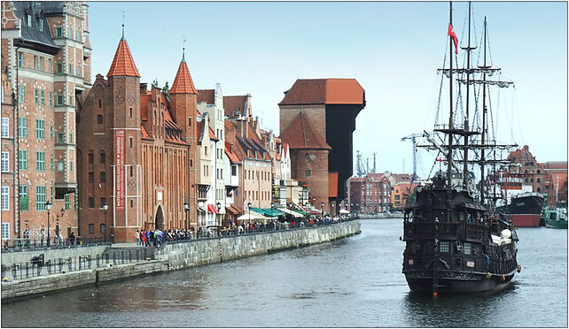 Długie Pobrzeże in Gdańsk (Motława), Długi Targ 24, Gdańsk 80-888 - Zdjęcia
