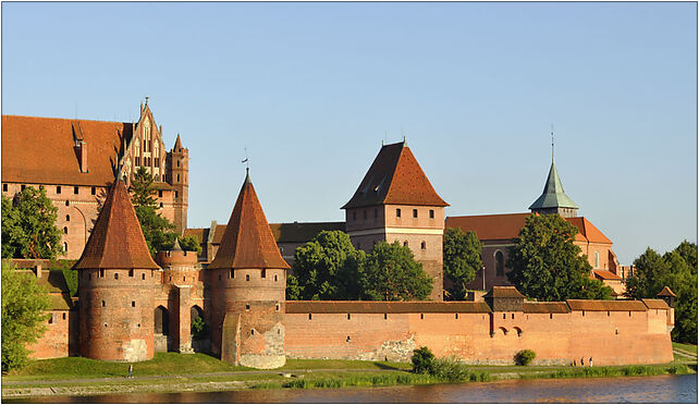 Dansker und Brückenbasteien an der Nogat in Malbork, Malbork 82-200 - Zdjęcia
