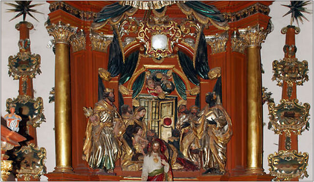 Dzierzgon kosciol sw Trojcy oltarz boczny 1, Wolności, pl.515 1 82-440 - Zdjęcia