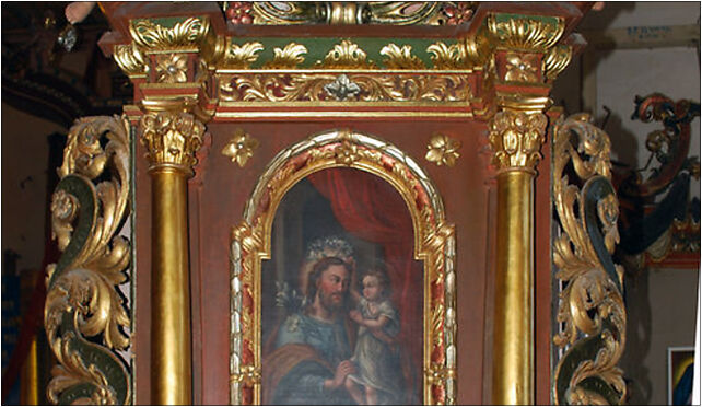 Dzierzgon kosciol sw Trojcy oltarz boczny 3, Wolności, pl.515 1 82-440 - Zdjęcia