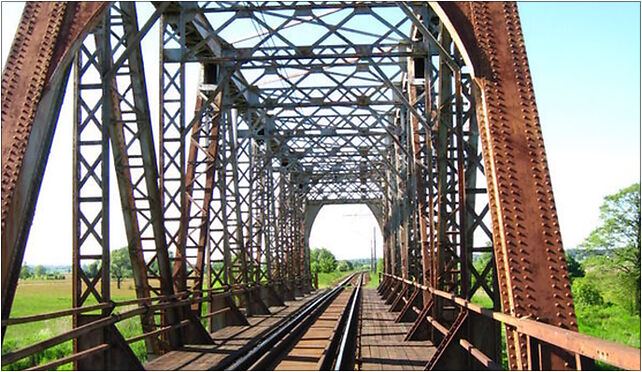 Dzikie - Most kolejowy nad Suprasla, Ełcka, Dobrzyniewo Duże 16-002 - Zdjęcia