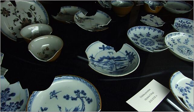 Elbląg, muzeum, čínský porcelán ze 17-18 století II, Elbląg 82-300 - Zdjęcia