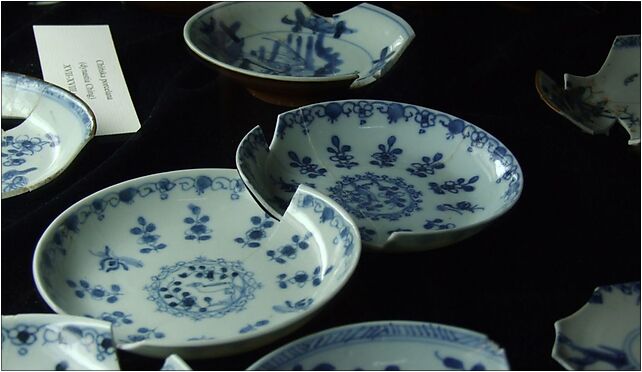 Elbląg, muzeum, čínský porcelán ze 17-18 století, Elbląg 82-300 - Zdjęcia