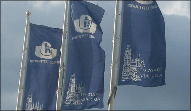 Flags of Gdańsk University, Bażyńskiego Jana 1a, Gdańsk 80-309 - Zdjęcia