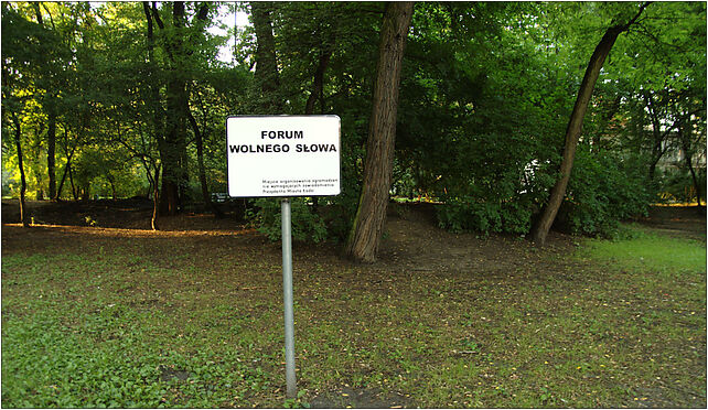 Free speech forum in Sienkiewicz's park in Łódź, Łódź od 90-011 do 90-353 - Zdjęcia